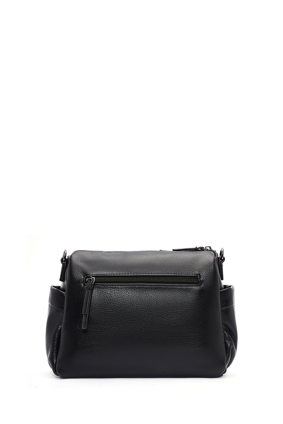 Women's Black Long Strap Crossbody Bag