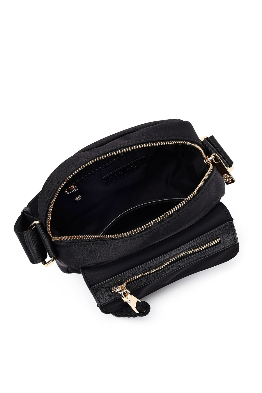 Women's Black Long Strap Crossbody Bag