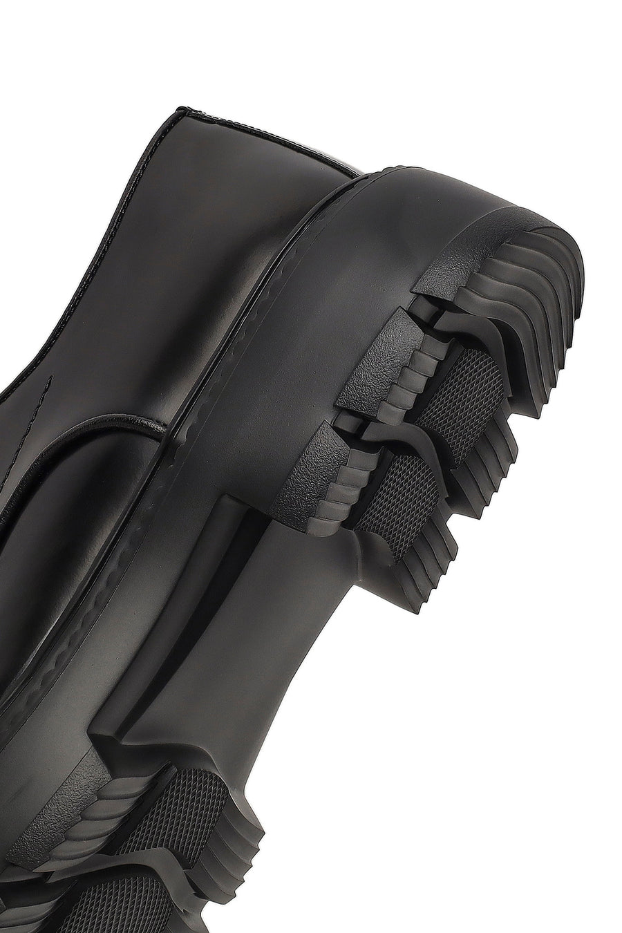 Men's Black Lace-up Leather Casual Shoes