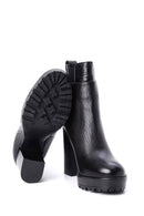 Women's Heeled Leather Boots | Derimod
