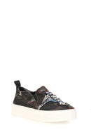 Embroidered Women's Sneaker | Derimod
