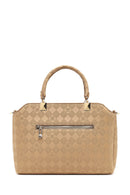 Women's Brown Long Strap Printed Sleeve Bag | Derimod