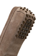 Women's Mink Tassel Suede Leather Loafer | Derimod