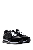 Alberto Guardiani Women's Black Wen Leather Thick Soled Sneaker | Derimod