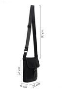 Male Black Messenger Bag | Derimod