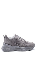 Kadın Deri Süet Sneaker | Derimod
