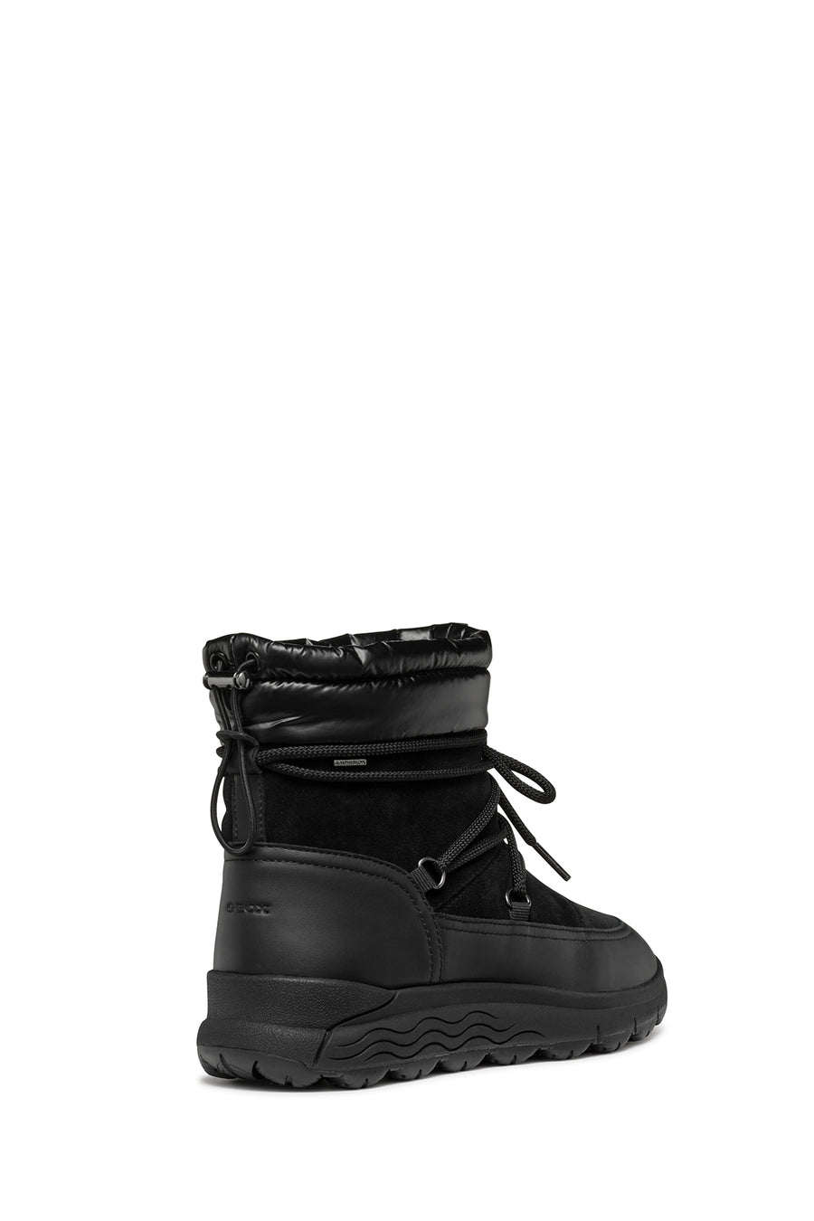 Geox Kadın Siyah Spherica 4x4 Abx Waterproof Deri Outdoor Bot