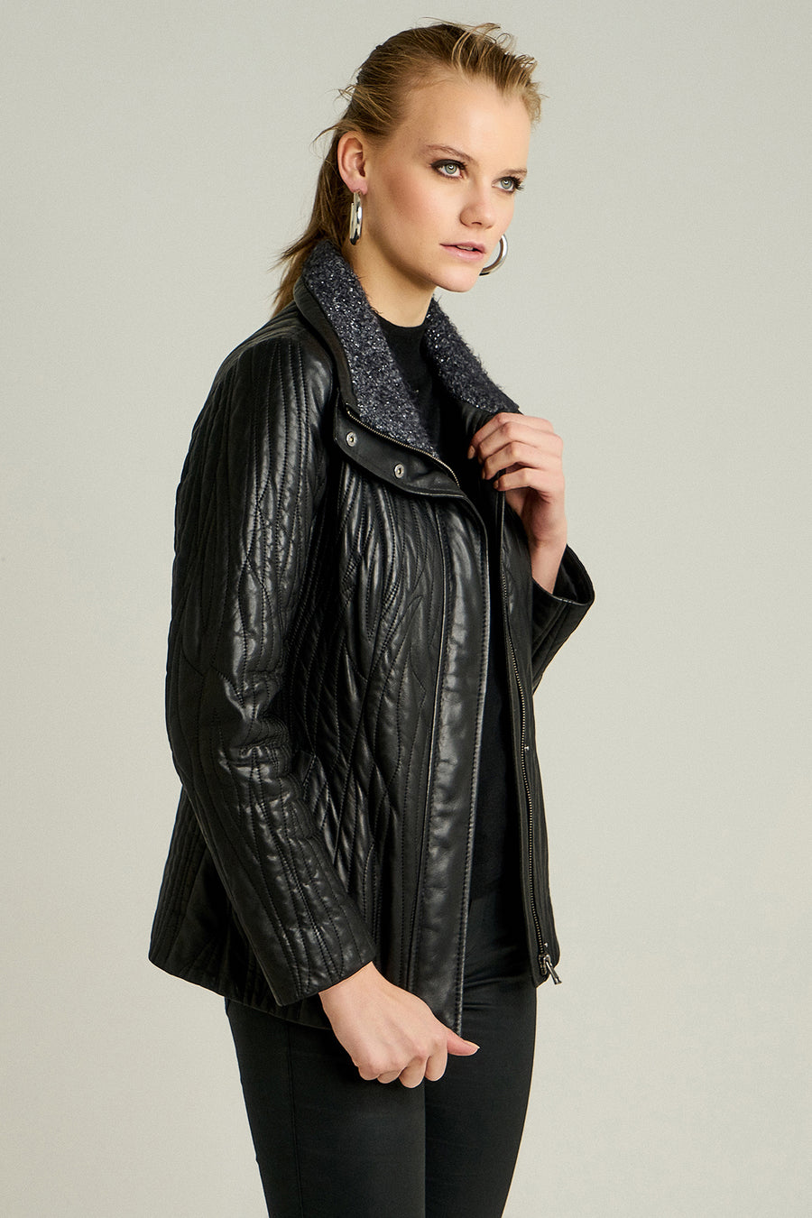 Daniela Women's Leather Jacket