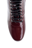 Women's Patent Leather Heeled Boots | Derimod