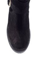 Women's Heeled Suede Leather Boots | Derimod
