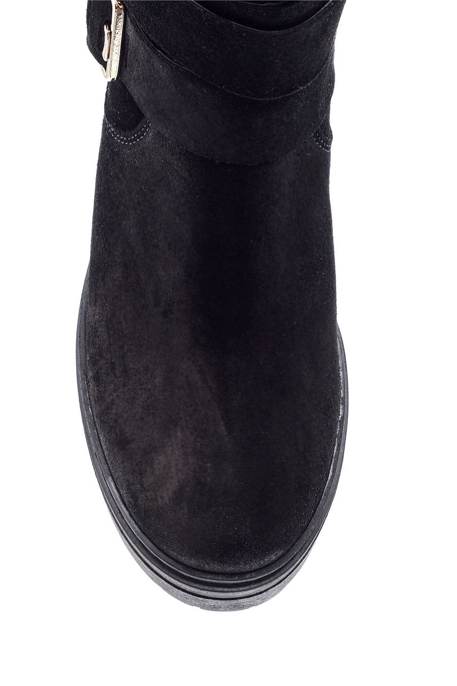 Women's Heeled Suede Leather Boots