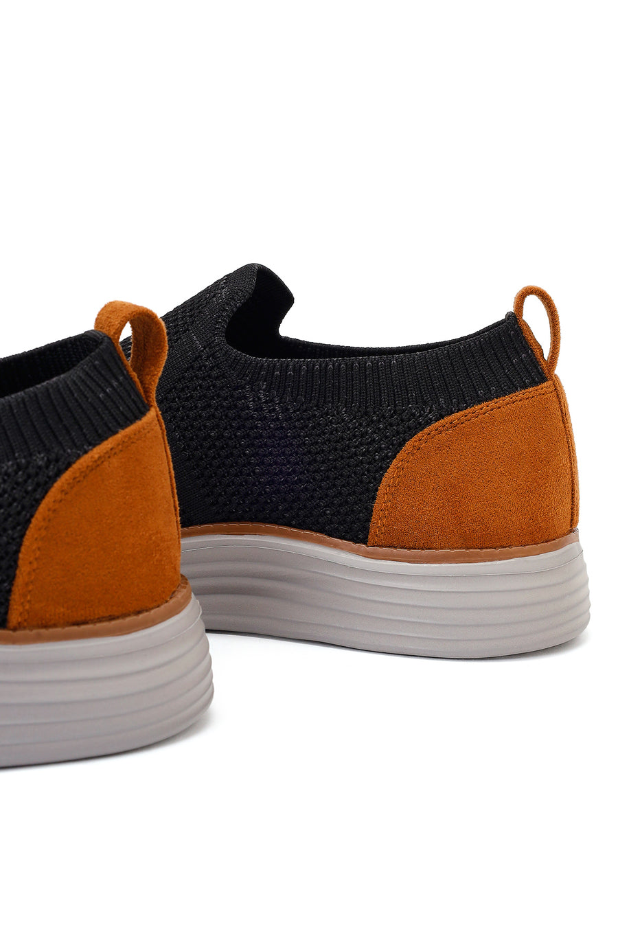 Derimod Zero Erkek Siyah Kalın Tabanlı Kumaş Sneaker