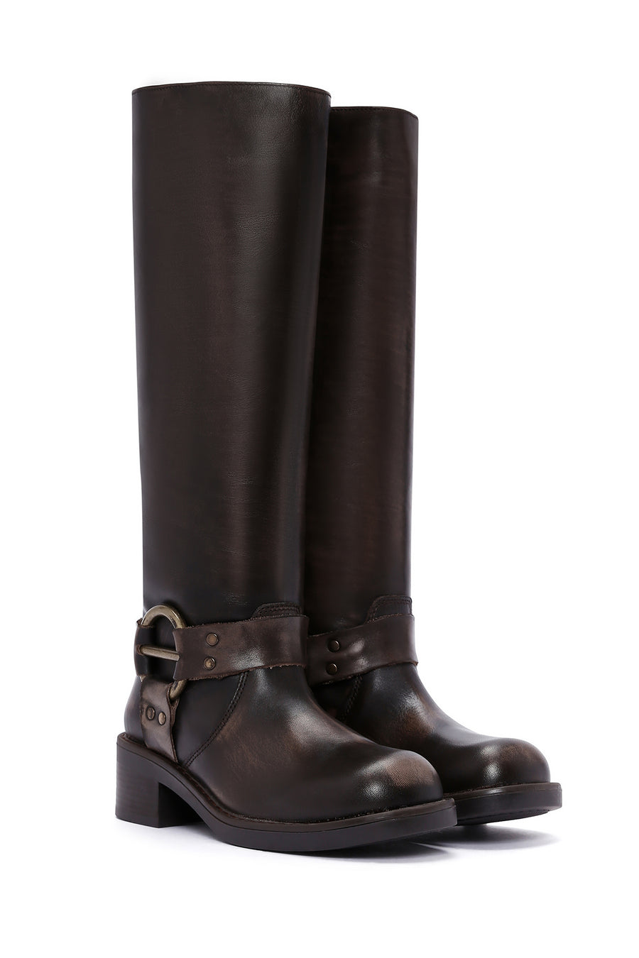 Women's Brown Leather Boots