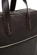 Men's Brown Briefcase | Derimod