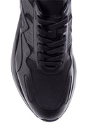 Erkek Yüksek Tabanlı Deri Sneaker | Derimod