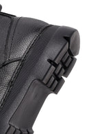 Men's Black Lace-Up Leather Casual Boots | Derimod