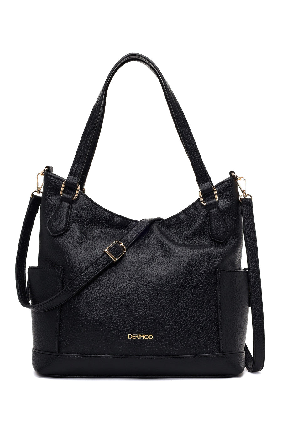 Woman Black Long-Strap Shoulder Bag WB520002SF | Derimod