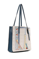 Women's Multicolored Long Strap Printed Shoulder Bag | Derimod