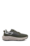 Derimod Studio Men's Green Lace-Up Thick-Soled Sneaker | Derimod