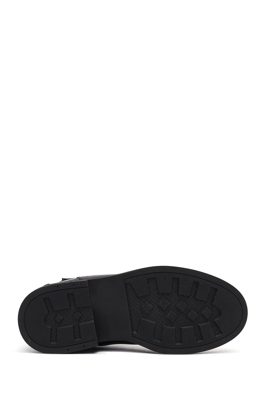 Women's Black Leather Chelsea Boot