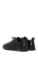 Erkek Siyah Deri Sneaker | Derimod