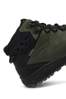 Derimod Dry Men Khaki Lace-Up Thick-Soled Outdoor Boot | Derimod