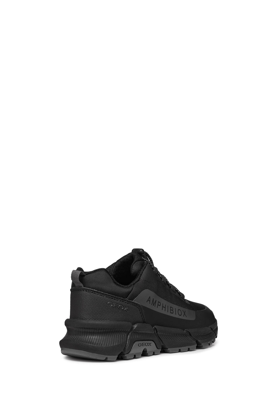 Geox Erkek Çocuk Siyah Flexyper Plus Abx Bağcıklı Waterproof Sneaker
