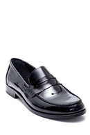 Men's Leather Patent Leather Classic Shoes | Derimod