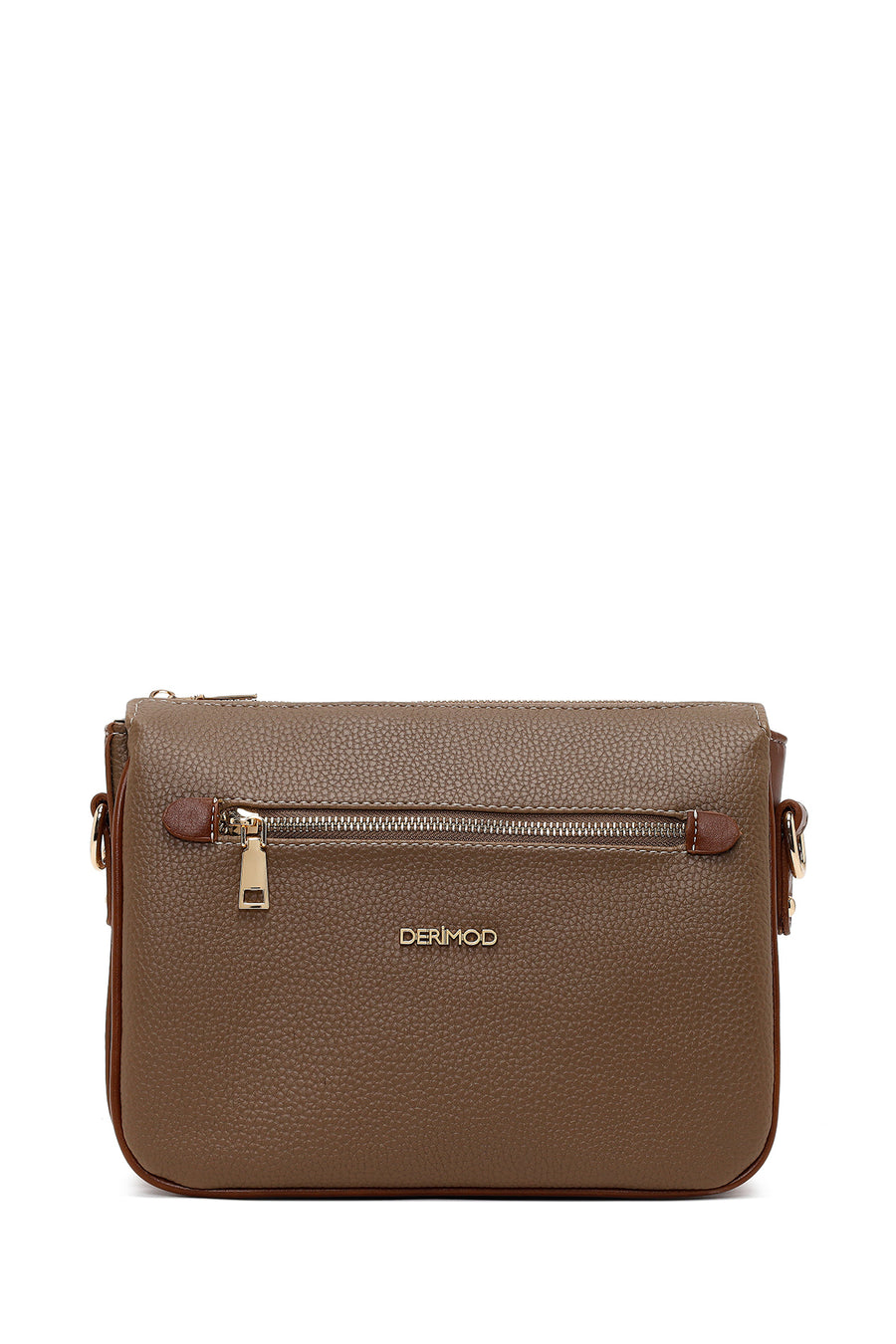 Woman Mink Long-Strap Crossbody Bag