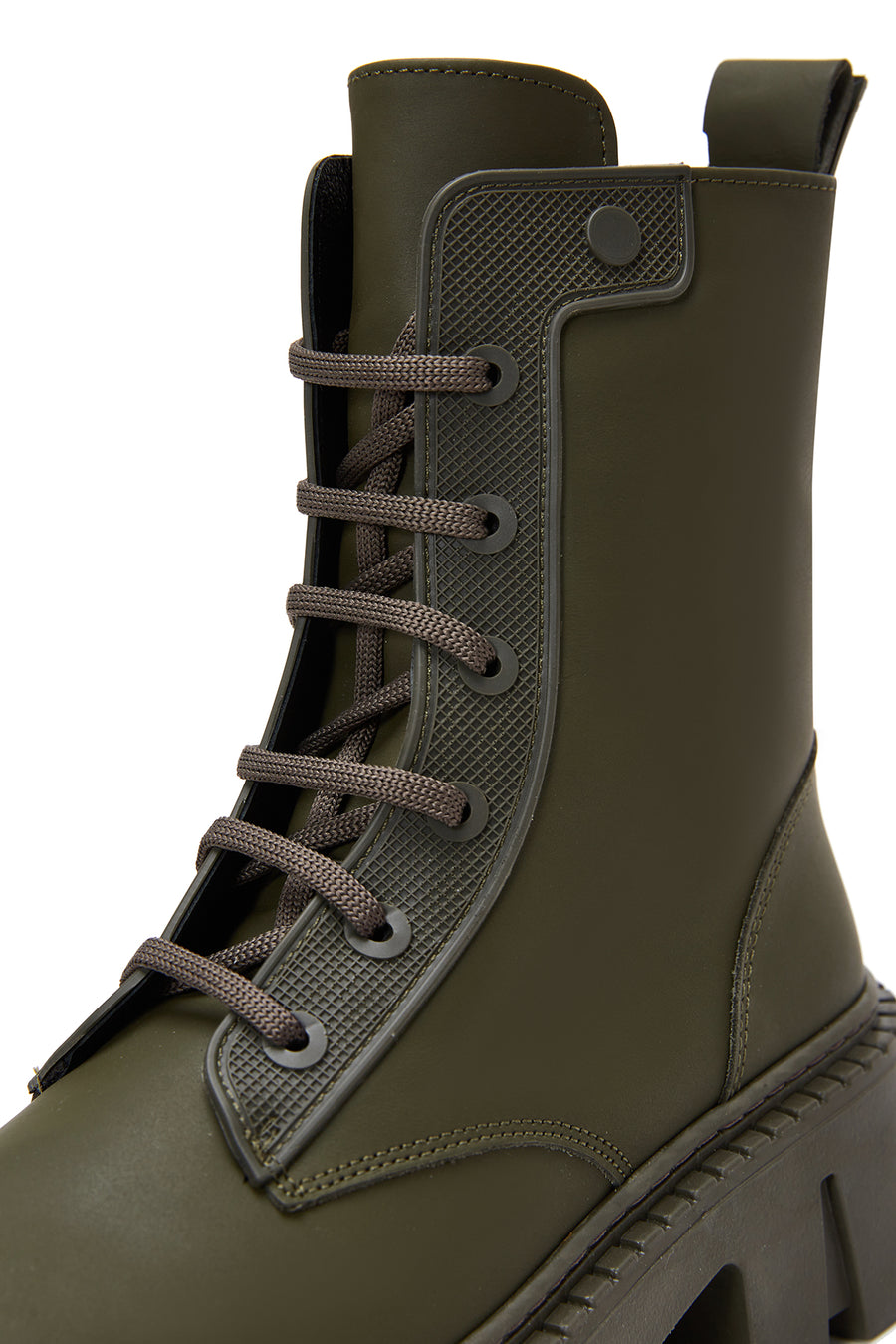 Women's Leather Zipper Boots
