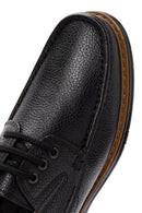 Men's Black Lace-up Leather Casual Shoes | Derimod