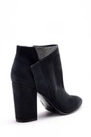 Women's Suede Heeled Boots | Derimod