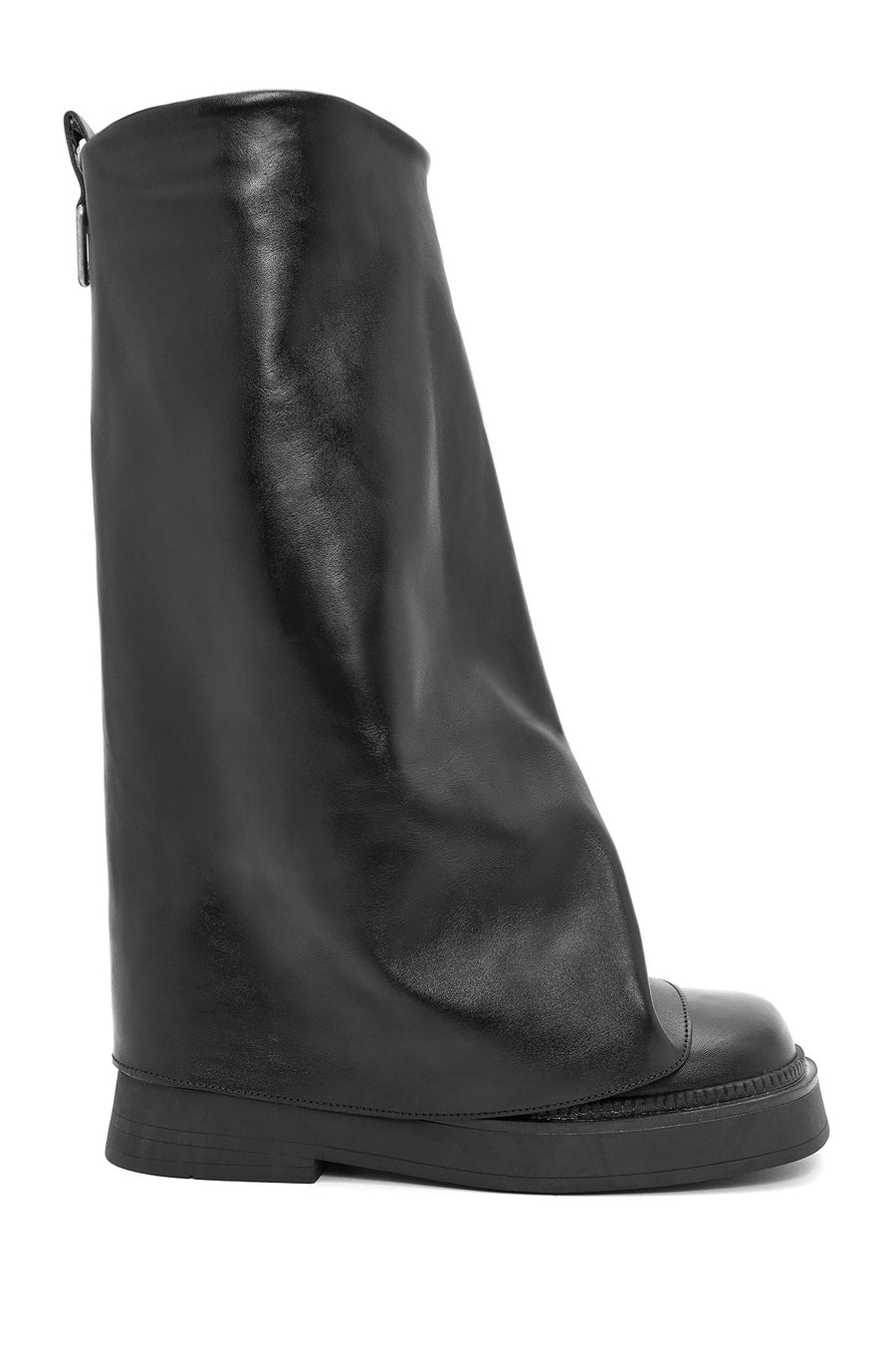 Women's Black Leather Boots