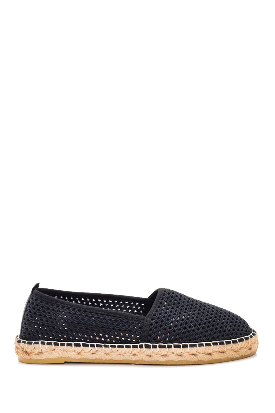 Kadın Siyah Hasır Taban Espadril 22SFD20616F | Derimod