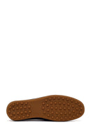 Male Navy Suede Loafer | Derimod