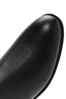 Men's Black Leather Casual Chelsea Boots | Derimod