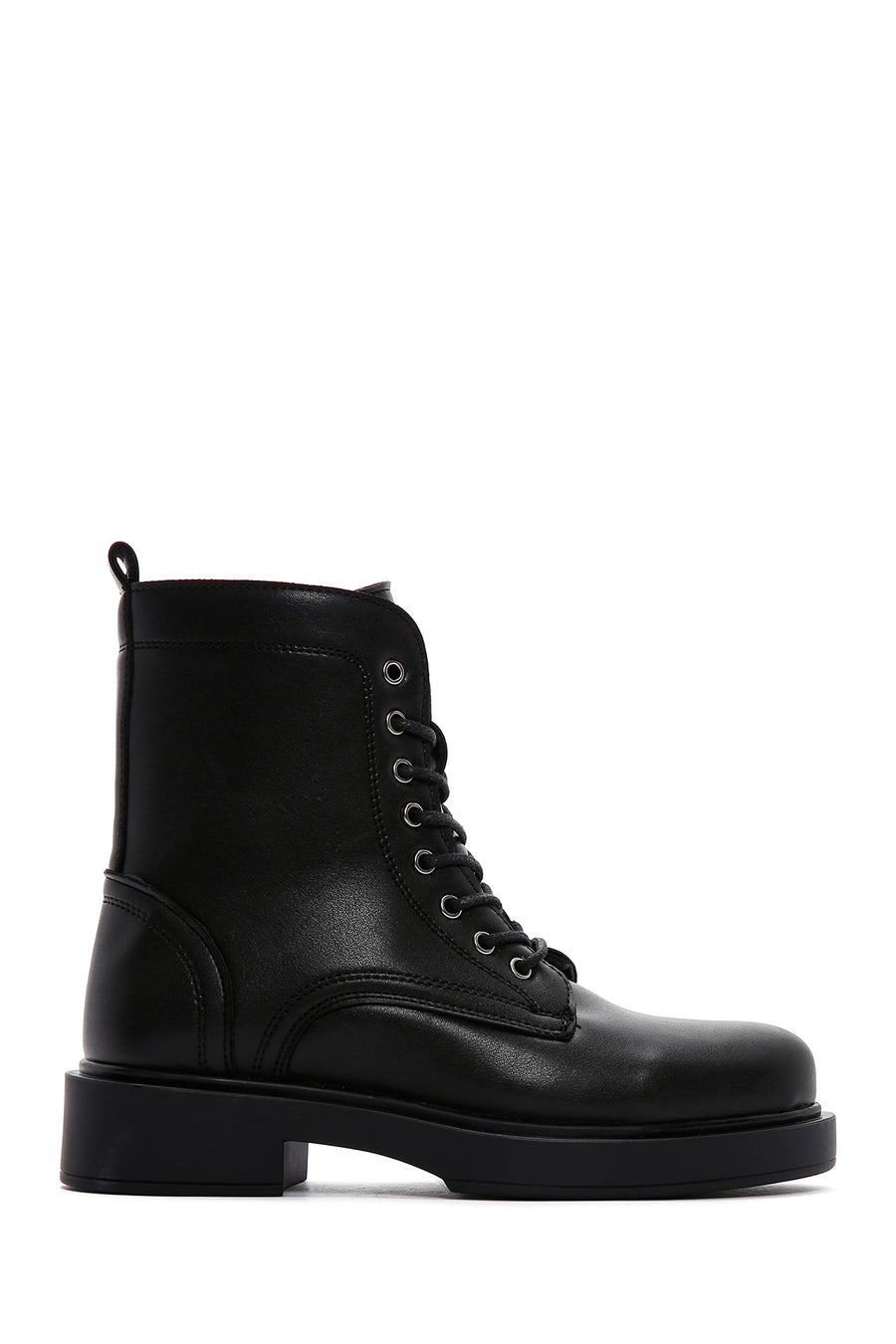 Women's Black Zippered Boots 23WFE200818 | Derimod