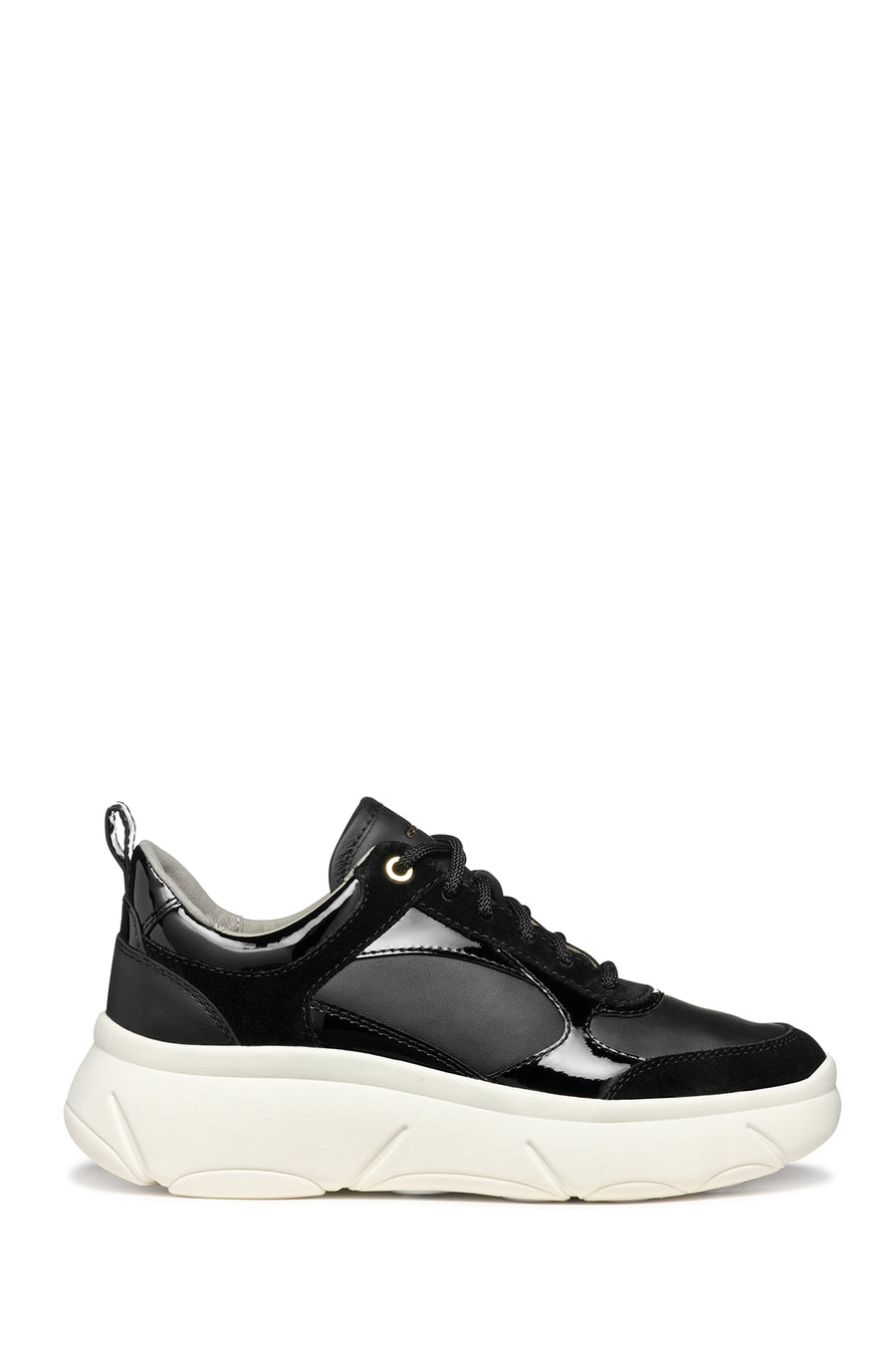 Geox Women's Black Nebula 2.0 X Lace-Up Sneakers D46NHD08566C9999 | Derimod