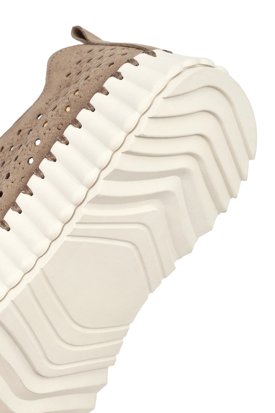 Woman Mink Lace-Up Thick-Soled Patterned Suede Comfort Shoes
