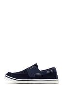 
Derimod Zero Men's Navy Blue Lace-Up Fabric Casual Shoes
 | Derimod