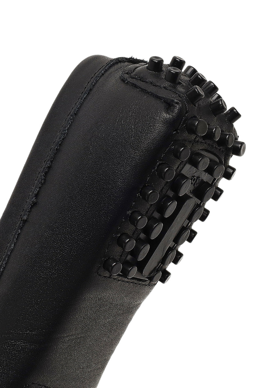 Women's Black Leather Loafer