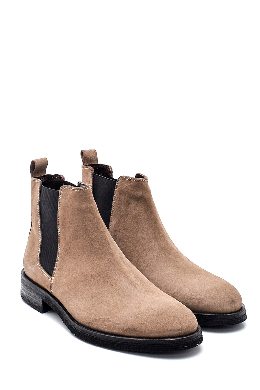 Men's Leather Suede Chelsea Boots