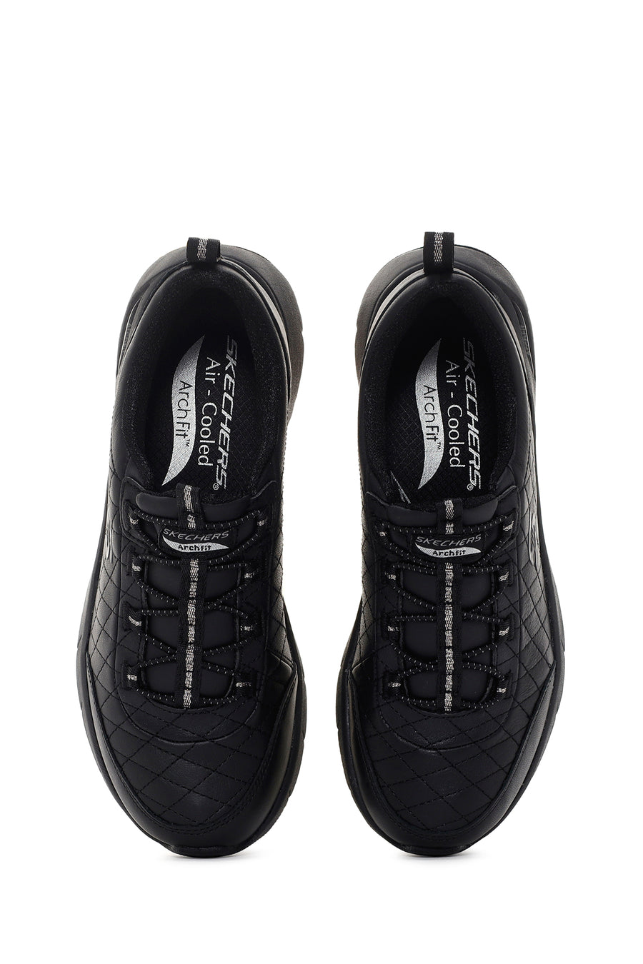 Women's Black Skechers Skech-Air Arch Fit Sneaker