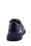 Erkek Deri Desenli Sneaker | Derimod