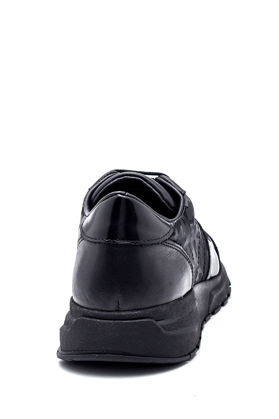 Erkek Deri Desenli Sneaker