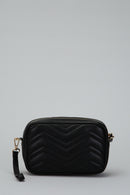 Black Women's Leather Crossbody Bag | Derimod