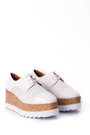 Women's High-Sole Sneaker | Derimod