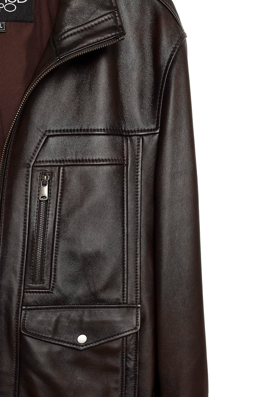 Bryan Men's Brown Leather Jacket