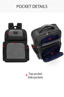 D-Pack Unisex Siyah Kumaş Sırt Çantası | Derimod