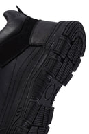 Men's Black Lace-Up Leather Casual Boots | Derimod